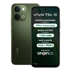 সহজ কিস্তিতে vivo T5X 5G কিনুন Bardhaman এ। 7200mAh Battery, 50MP Camera ও 120Hz Display সহ নতুন vivo smartphone এখন Sohoj EMI তে উপলব্ধ।